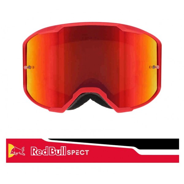 Red Bull Μάσκα Spect Strive-009 κόκκινο/κόκκινο καθρέπτης Γυαλιά / Goggles